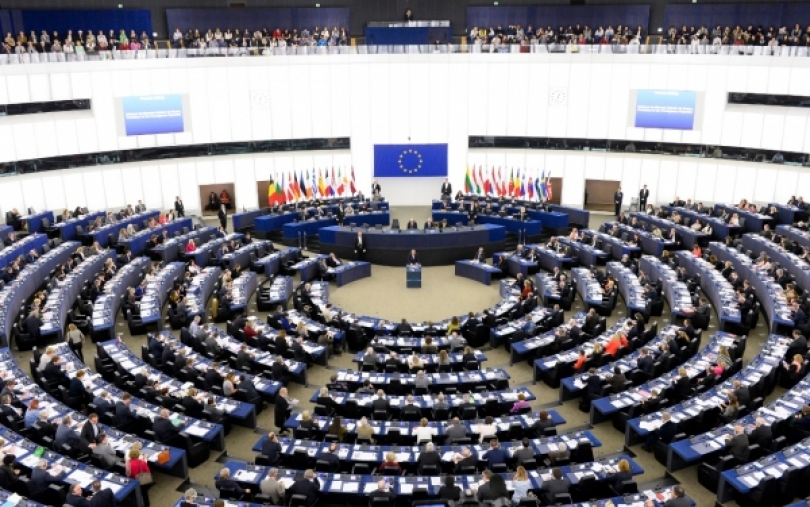Lankytojų grupė iš Lietuvos Europos Parlamente